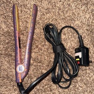 Purple and Gold CHI Hair Straightener